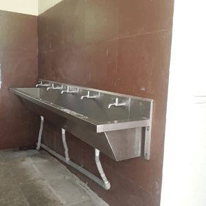 Long Hand Wash Sink Manufacturers For Convential Hall / Marriage Hall in Bangalore